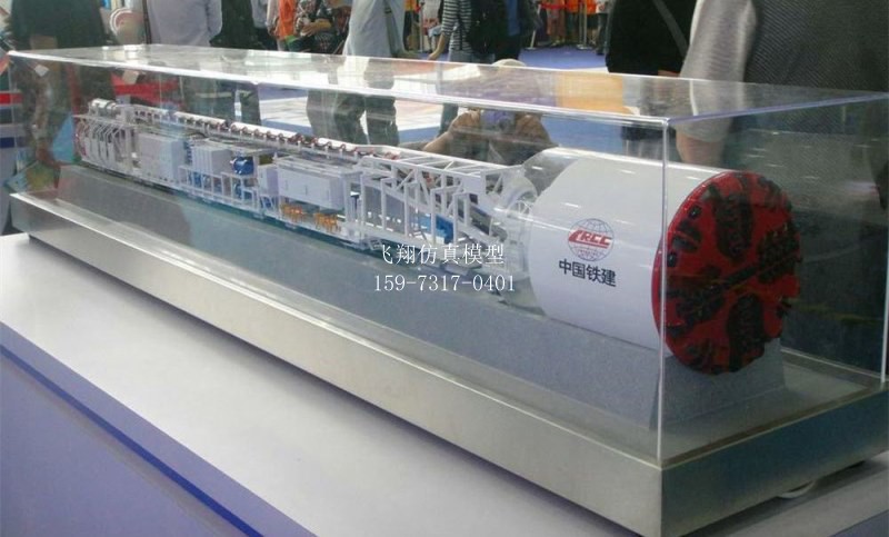 中国铁建盾构机模型